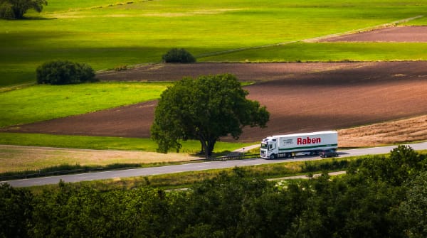 Klimafreundlicher Transport Teichfolie