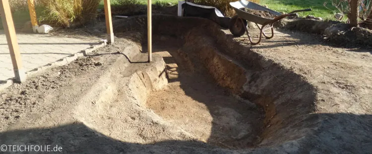 Terrassenteich planen gestalten