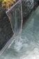 Preview: Garten Wasserfall Edelstahl