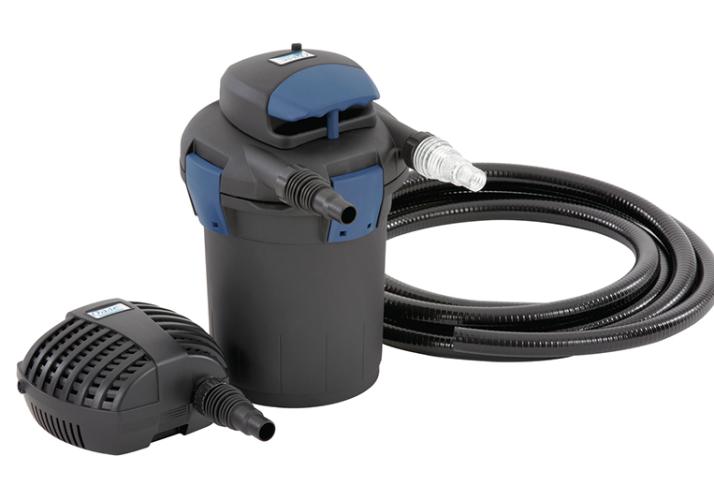 Teichfilter mit Pumpe
