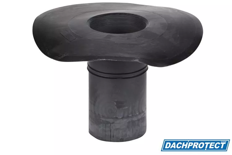 SET - DACHPROTECT Klebe-Gully DN 150 (Flansch 380 mm / Stutzen 243 mm)