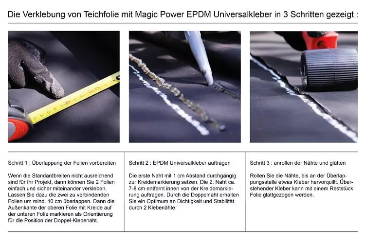 Teichfolien Kleber MagicPower - Universalkleber 290 ml