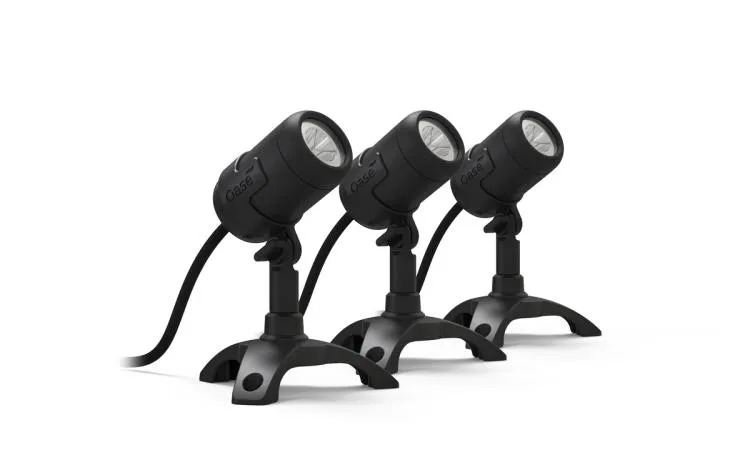 OASE LunAqua Connect S Set 3 LED Gartenbeleuchtung warmweiß