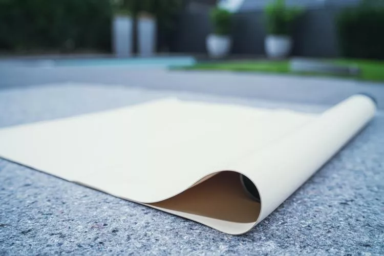 SIKA PVC Teichfolie 1,00 mm sandfarben mit Vlies 300g/m²