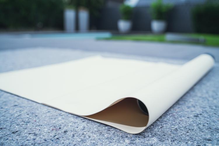 SIKA PVC Teichfolie 1,50 mm sandfarben mit Vlies 300g/m²