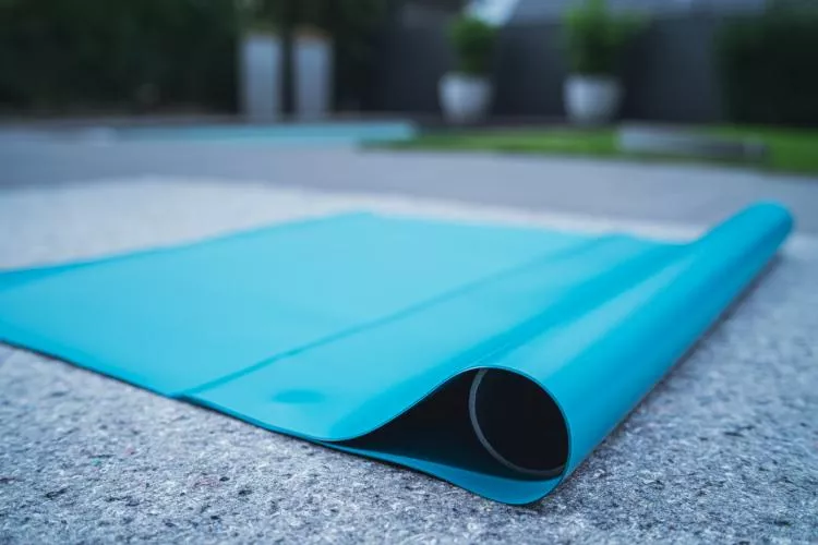 SIKA PVC Teichfolie 1,00 mm türkisblau mit Vlies 500g/m²