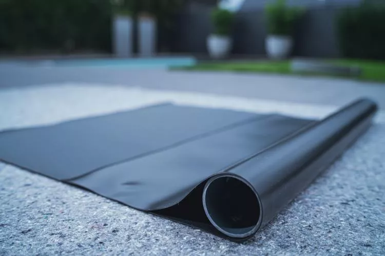 SIKA PVC Teichfolie 1,00 mm schwarz mit Vlies 1000g/m²