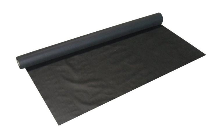 Unkrautvlies mit 1,5 m Breite, wasserdurchlässig, Rollenware