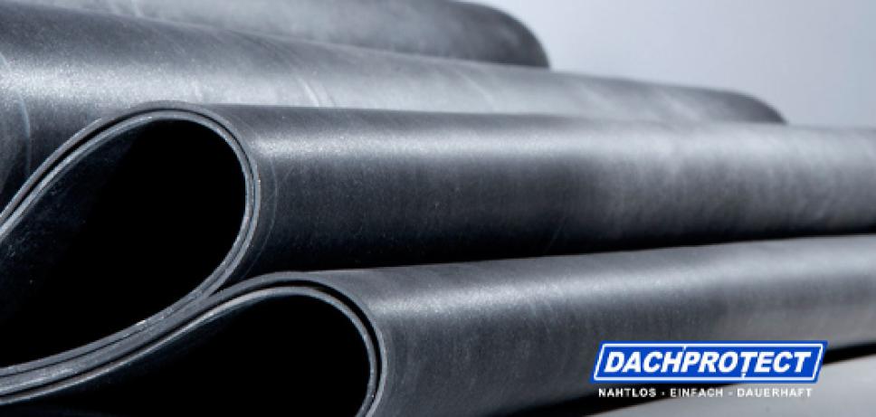 EPDM DACHPROTECT Dachbahn 1,20 mm schwarz EPDM DACHPROTECT Dachbahn 1,20 mm schwarz