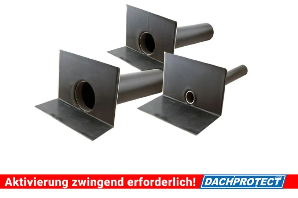 DACHPROTECT EPDM Garantie-Seitenablauf, in verschiedenen Durchmessern DACHPROTECT EPDM Garantie-Seitenablauf, in verschiedenen Durchmessern