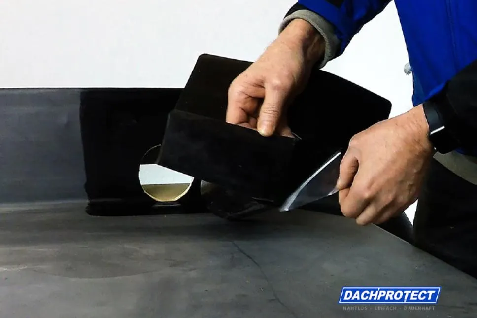 SET - DACHPROTECT EPDM Garantie-Seitenablauf, in verschiedenen Durchmessern SET - DACHPROTECT EPDM Garantie-Seitenablauf, in verschiedenen Durchmessern