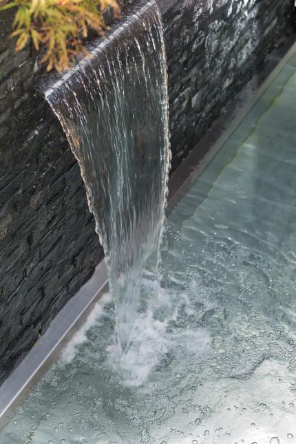 Garten Wasserfall