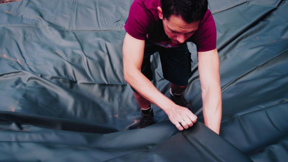 SIKA PVC Teichfolie 1,50 mm sandfarben mit Vlies 500g/m²